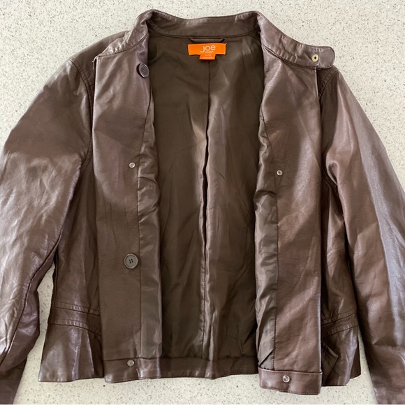 Joe Fresh Unique Faux Leather Jacket - Picture 7 of 11